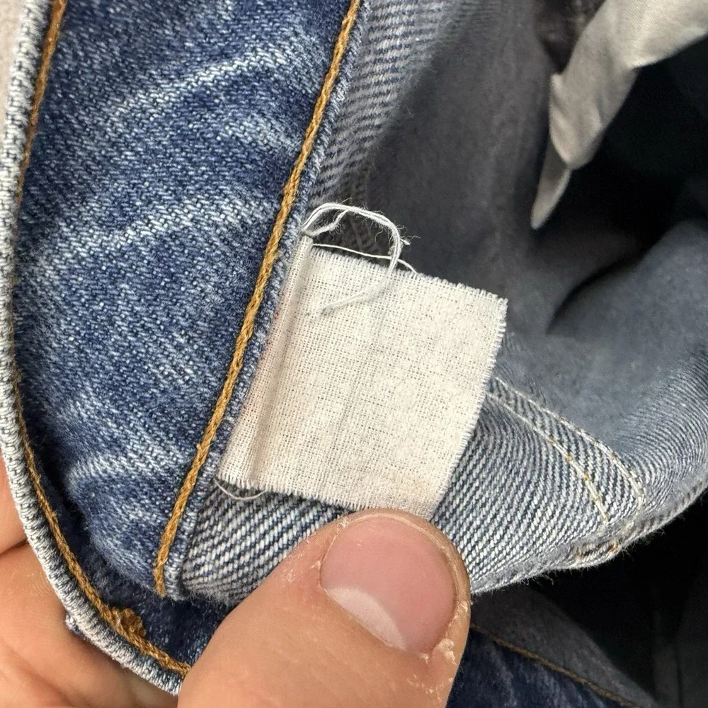 Vintage 90's Levi's 517 Orange Tab Denim Jeans 36x32 Vintage‎ Flare Orange Tab